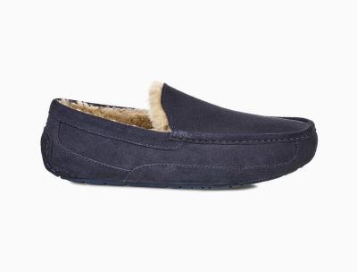 UGG Ascot Mens Slippers Navy - AU 710GX